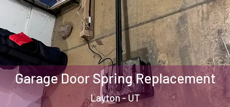  Garage Door Spring Replacement Layton - UT