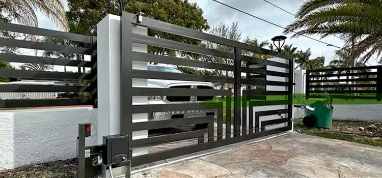 Automatic Driveway Gate Installation Layton