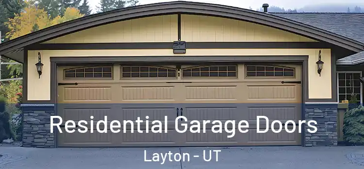  Residential Garage Doors Layton - UT